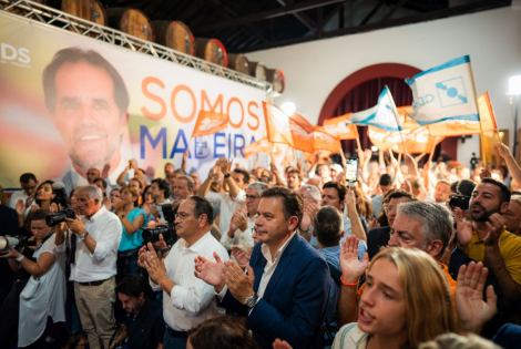 luís montenegro no funchal - madeira