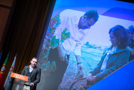 luis montenegro em santarem agricultura